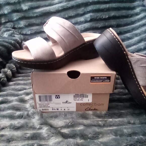 Clarks Merliah sandal 6.5 W - Picture 1 of 5